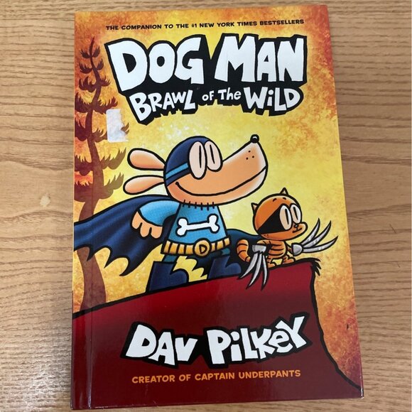 Dog Man Hardcover Books Dav Pilkey Set Of 2 Brawl of the Wild Tale of 2 Kitties - Picture 3 of 4